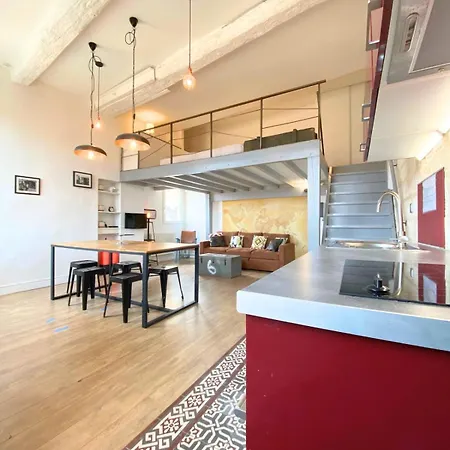 Le Balthazar Beau T1 Mezzanine, Centre Historique *